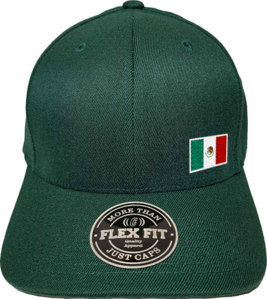 Mexico Cap Flex Fit Fls Green More Than Just Caps Clubhous (535x600), Png Download