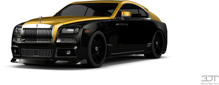 Rolls Royce Wraith Coupe 2014 Tuning (1004x500), Png Download