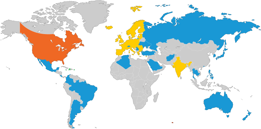 Maps Vector International (900x450), Png Download