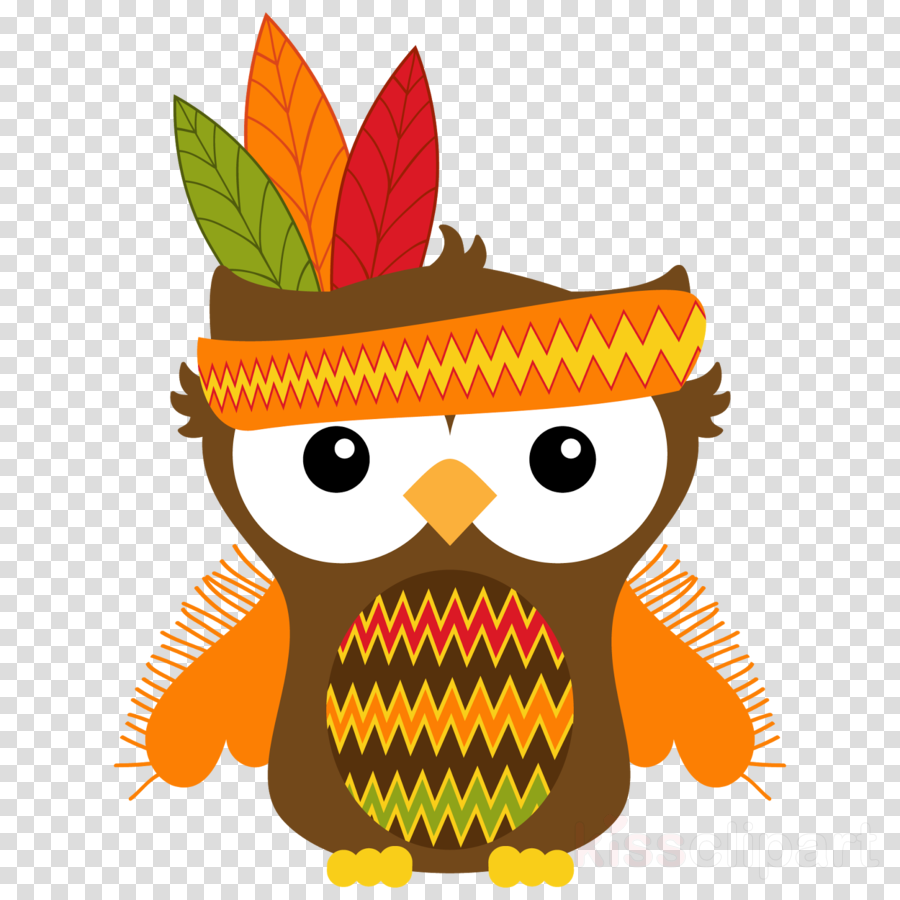 Owl Turkey Clipart Tawny Owl Clip Art (900x900), Png Download