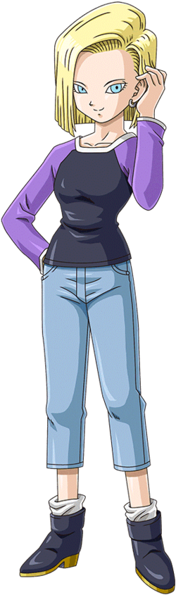 Android 18 Render 13 By Maxiuchiha22 (774x1032), Png Download