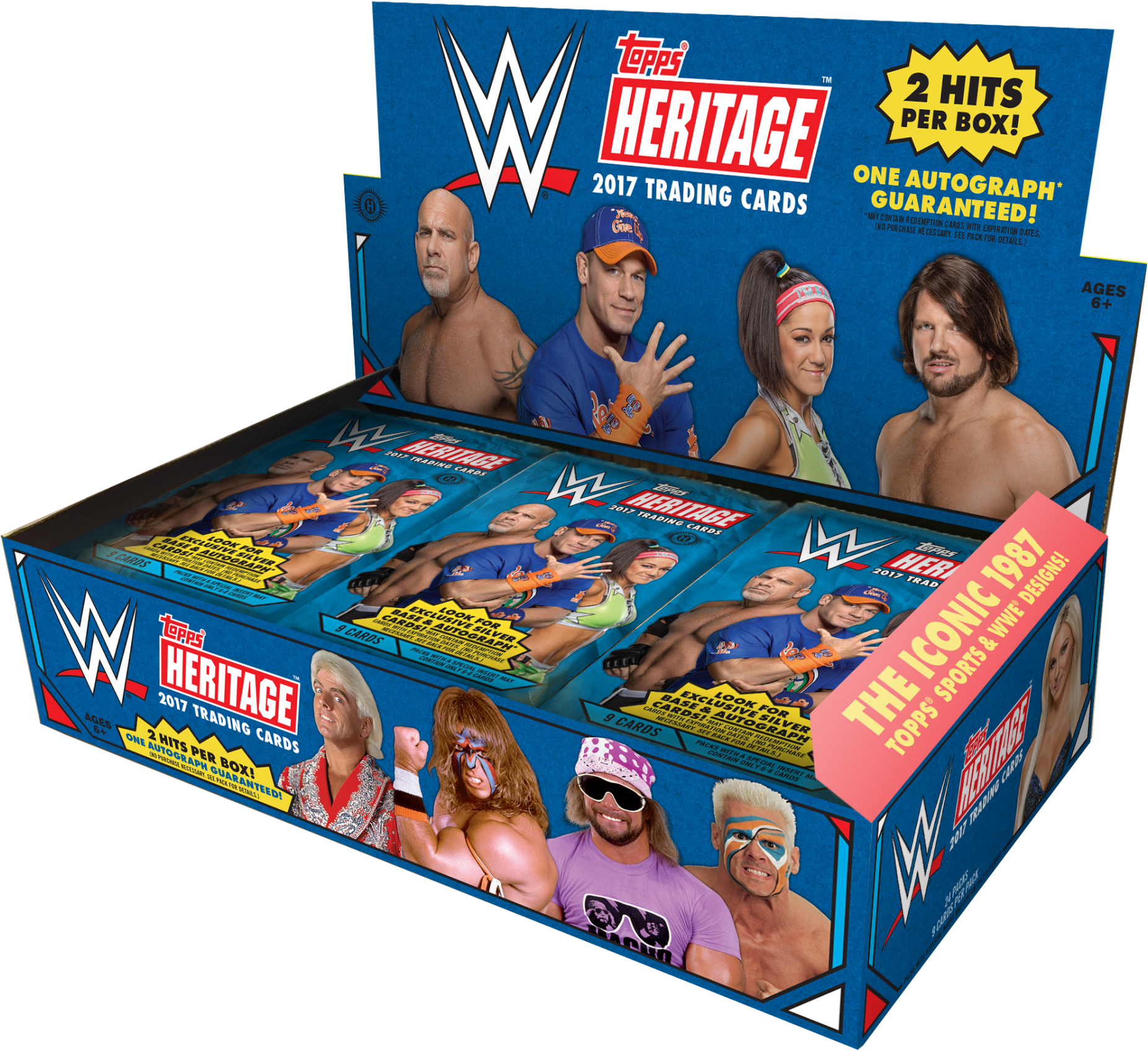 2017 Wwe Heritage Wrestling Cards (2000x2000), Png Download