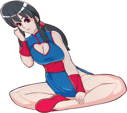 Chichi Waifu Sticker (1280x1280), Png Download