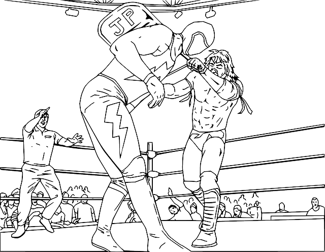 Wrestling-155249 640 (640x496), Png Download