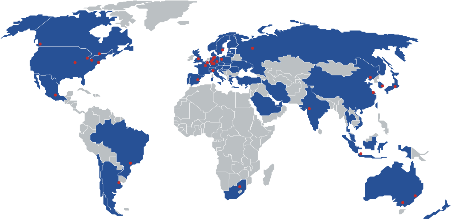 Learn More About Our Companies Around The World (1600x820), Png Download
