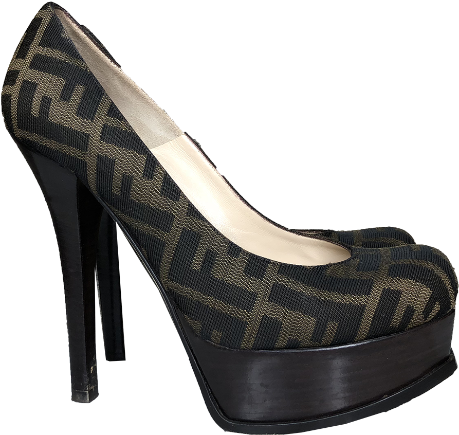 Fendi Heels (1600x1200), Png Download