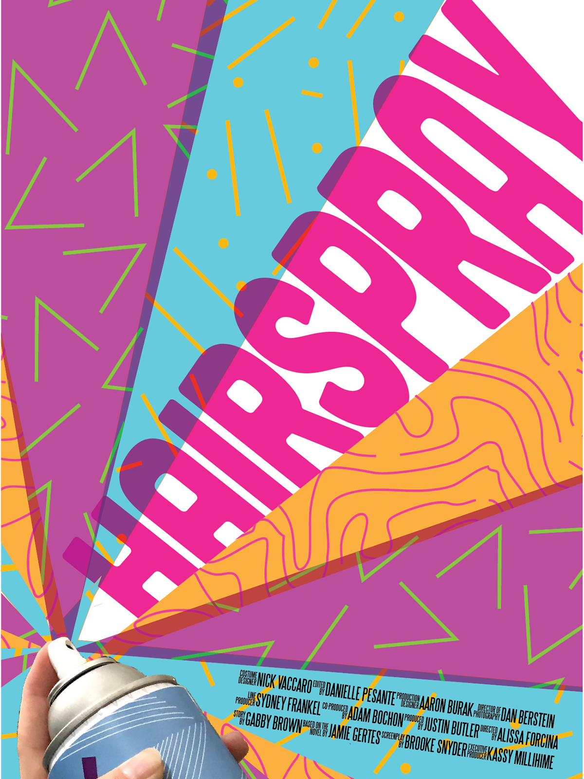 Hairspray, A Movie Set In Baltimore In The 1960's, (1200x1600), Png Download