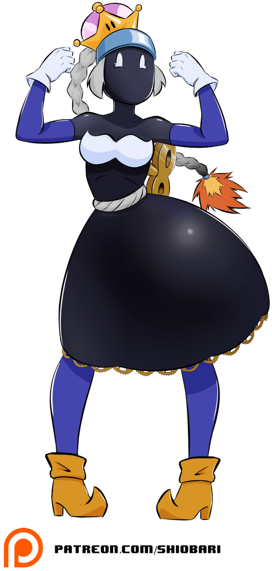 "drew A Bombette (596x1200), Png Download