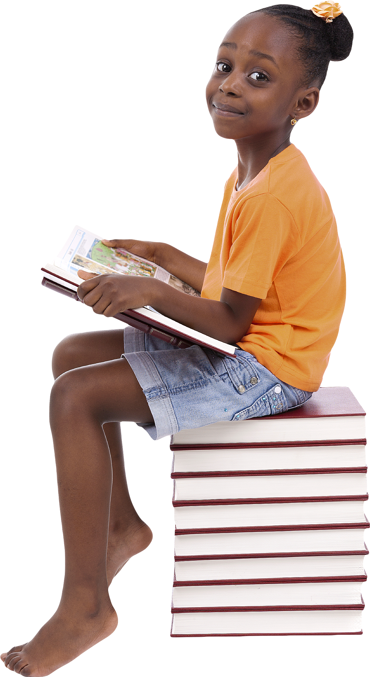 Kid Sitting Png (1300x2355), Png Download