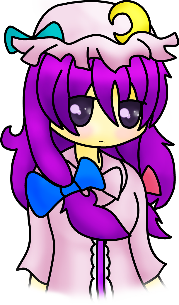 Patchouli Knowledge Embodiment Of Scarlet Devil Eosd (611x1040), Png Download