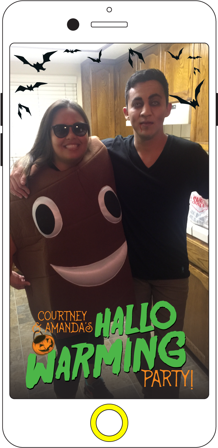 Hallo-warming Party (807x1585), Png Download