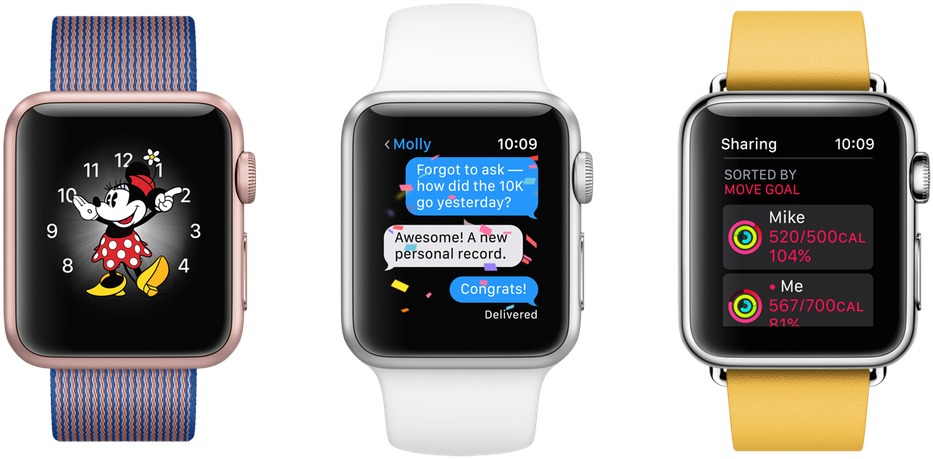 Apple Watch Watch Faces (950x534), Png Download