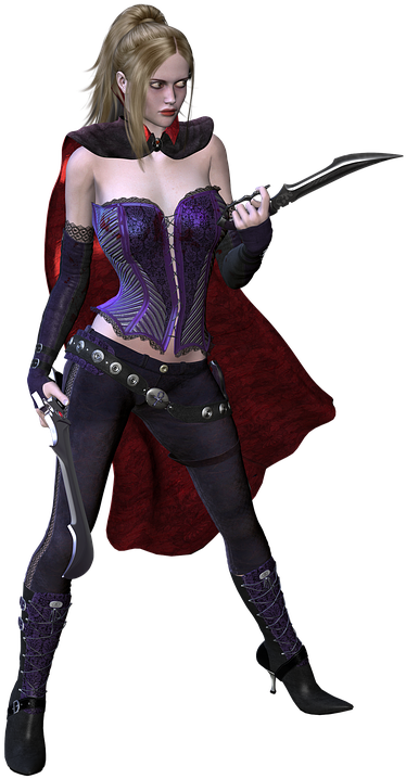 Woman Warrior (485x720), Png Download