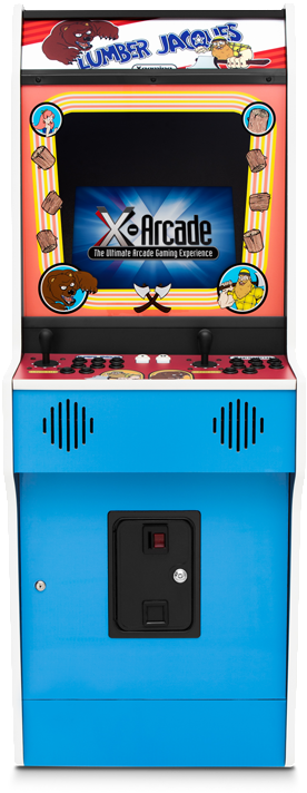 "lumber Jacques" Arcade Cabinet With 250 Arcade Classics (518x776), Png Download
