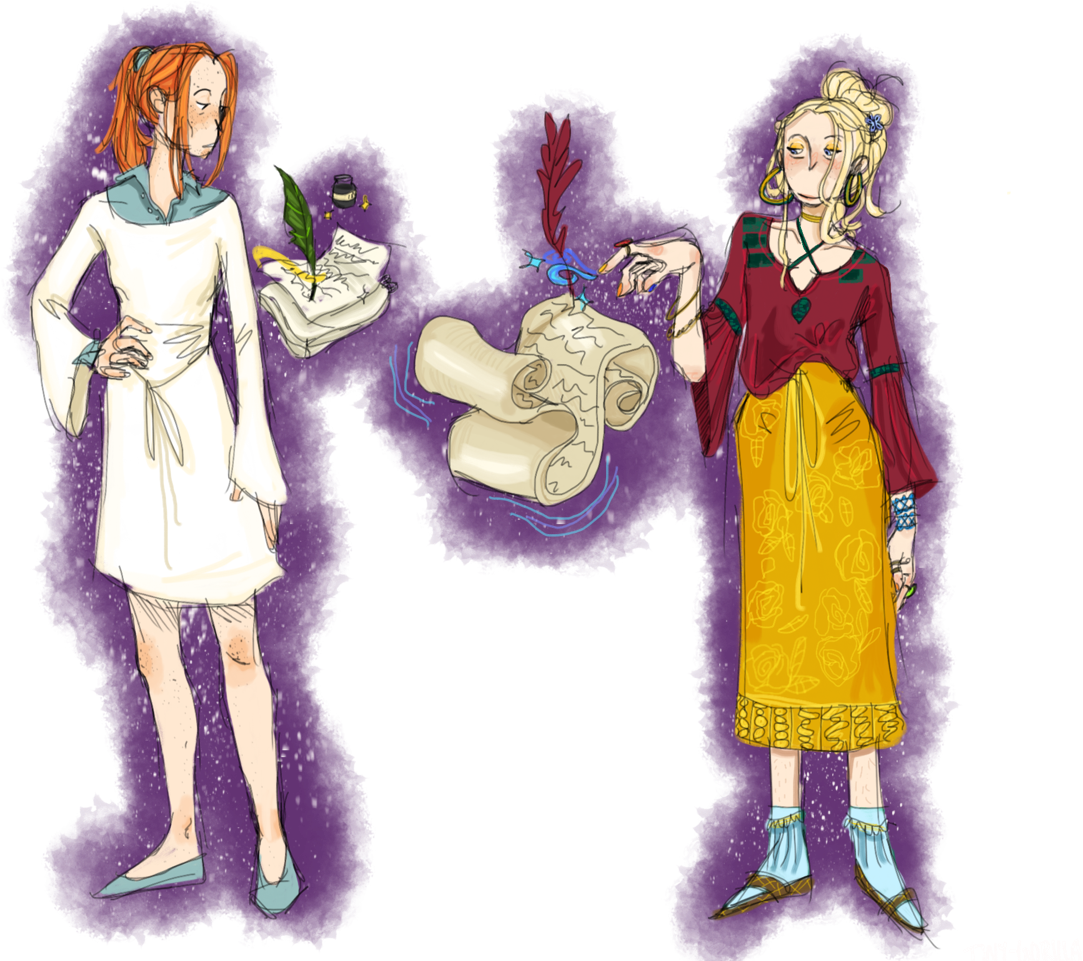 🔮ginny Weasley Writing For The Quidditch Section In (1280x960), Png Download