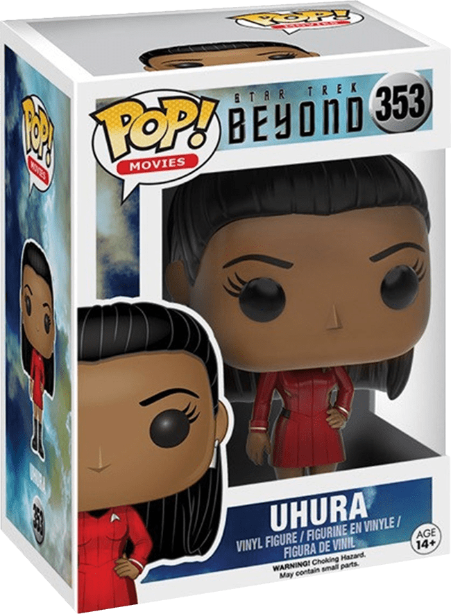 Funko Pop Movies Star Trek Beyond Uhura (650x886), Png Download