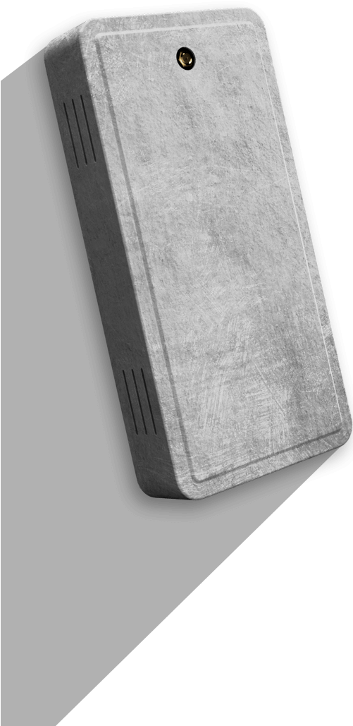 Concrete Texture Aura Fog Cannon (500x1144), Png Download