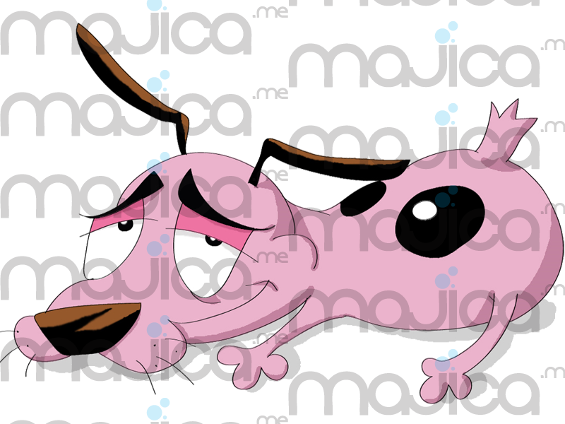 Courage The Cowardly Dog 8,00€ (800x600), Png Download
