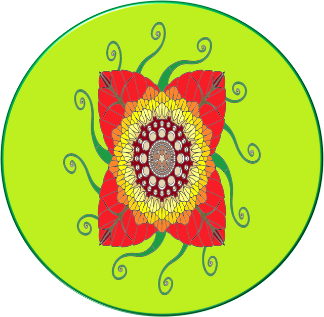 Zencolouringstencil Week 24 (640x627), Png Download