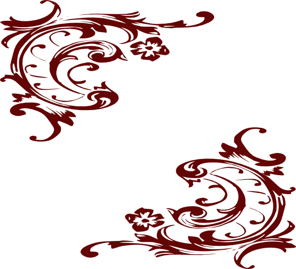 Scroll Clip Art At Clker Com Online (600x545), Png Download