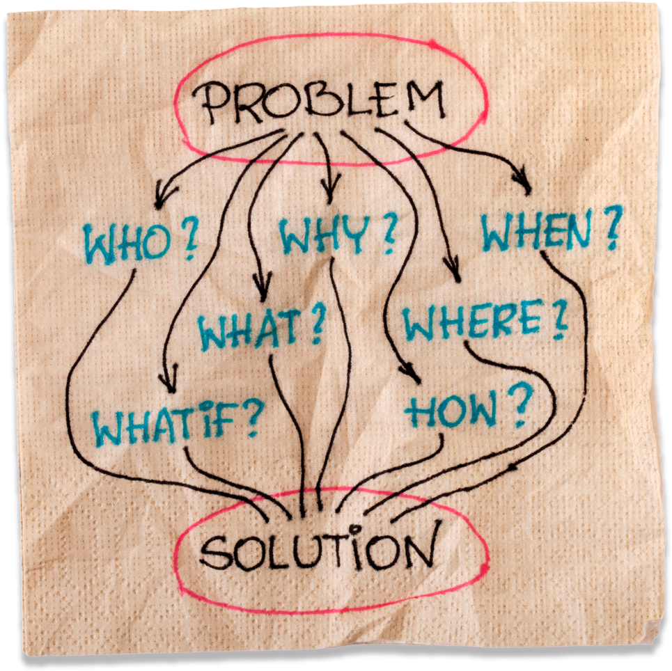 Problemsolvingnapkin (1000x1000), Png Download