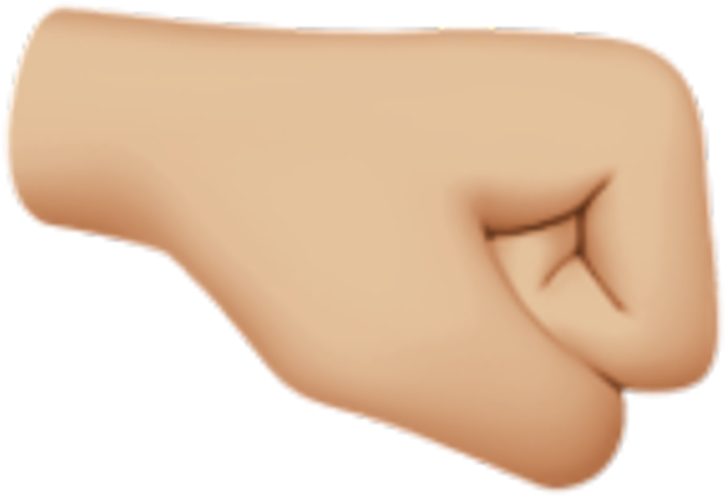 Fist Emoji Png (1024x1024), Png Download