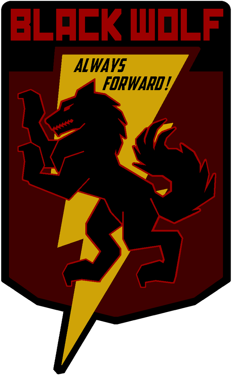 Black Wolf (742x1200), Png Download