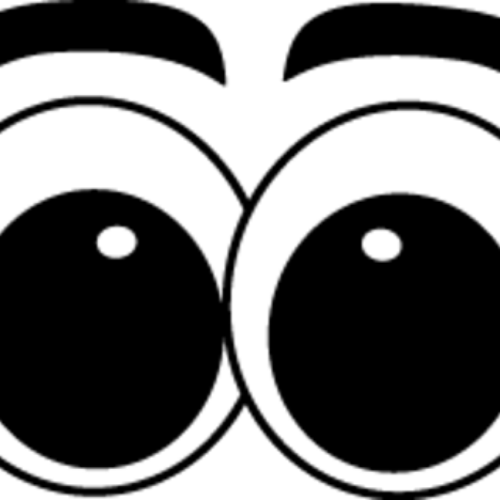 Cartoon Eyes Clipart Big Cartoon Eyes Cartoon Big Eye (1024x1024), Png Download