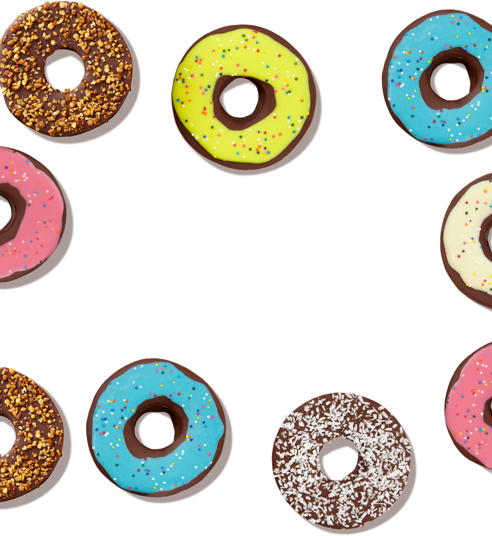 Edible Donuts Edible Donuts Order Now (1000x1091), Png Download