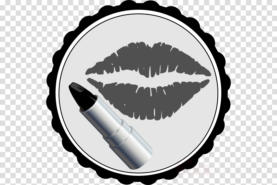Lips Silhouette Clipart Lip Clip Art (900x600), Png Download