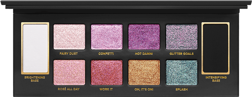 Too Faced Glitter Bomb Prismatic Glitter Eyeshadow (900x940), Png Download