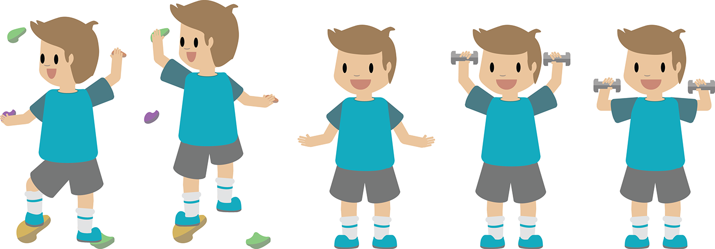 I Designed And Illustrated The Vector Images Above (1400x488), Png Download