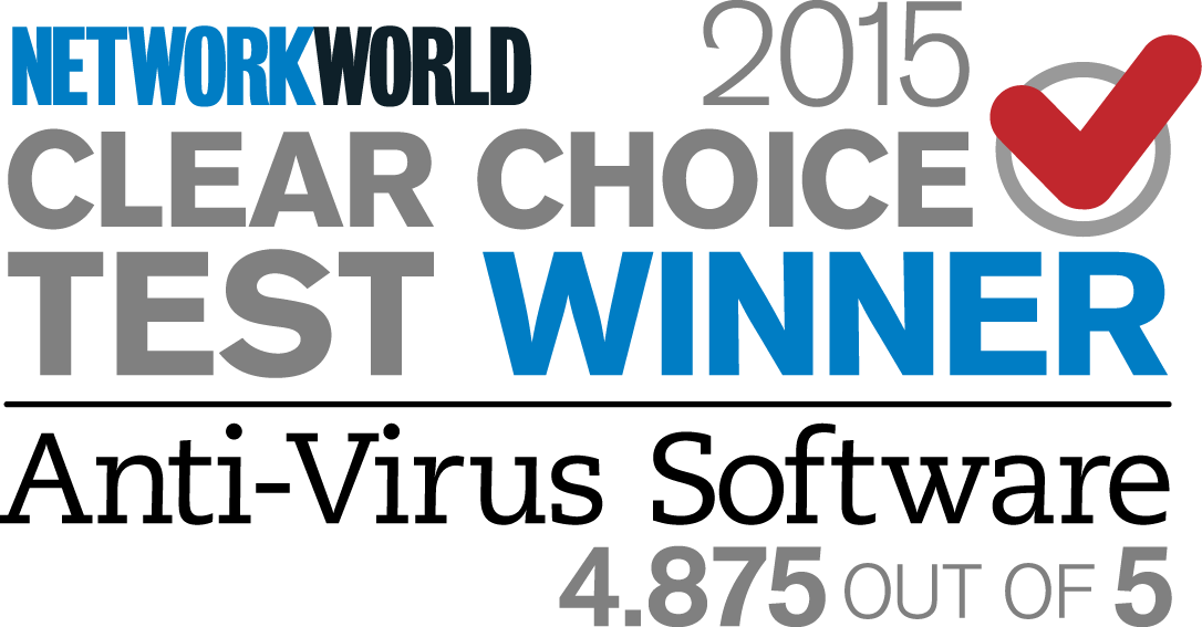 Clear Choice Test Winner 2015 Anti-virus Software (1086x567), Png Download