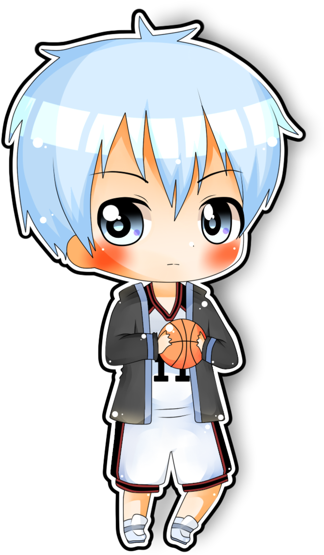 Kuroko Chibi Png (697x1145), Png Download