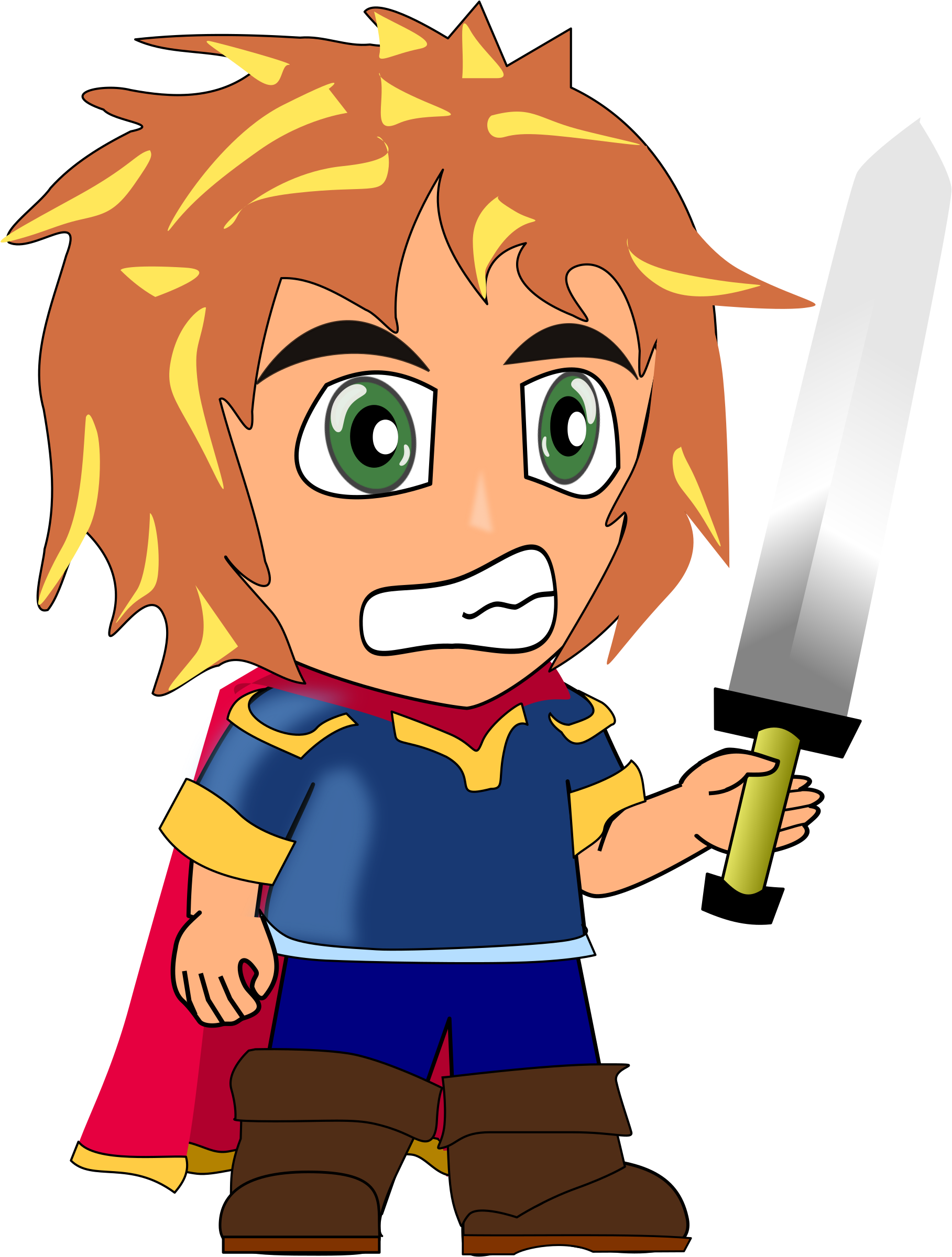 This Free Icons Png Design Of Konrad Chibi (1827x2400), Png Download