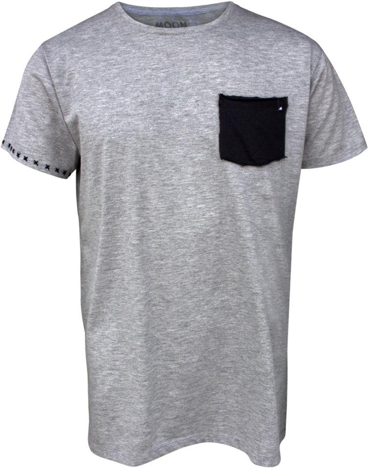 Men T-shirt Pocket Bintang (766x1024), Png Download