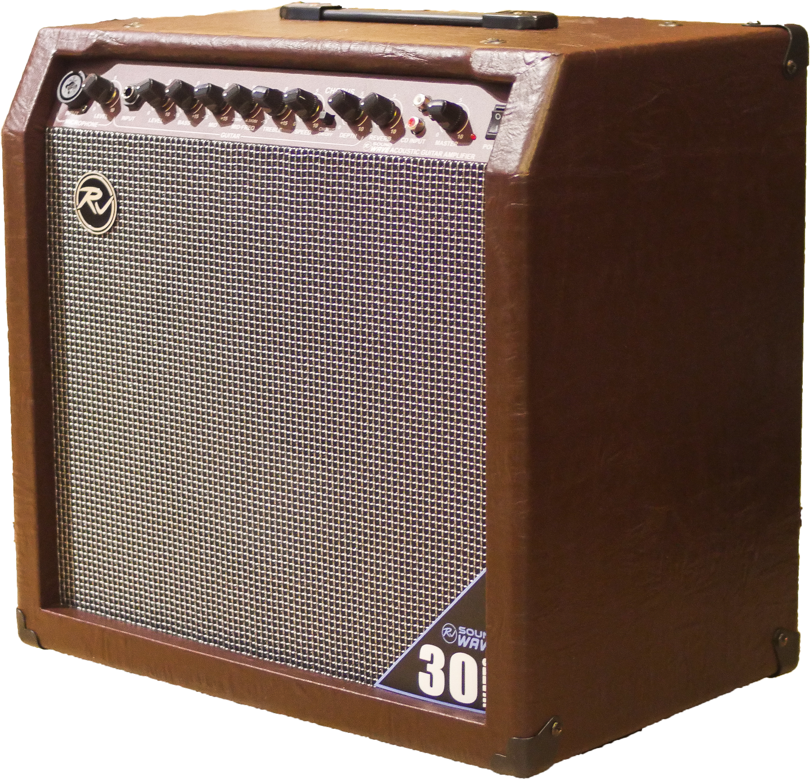 Rj Sound Wave Acoustic Guitar Amp (4132x3099), Png Download