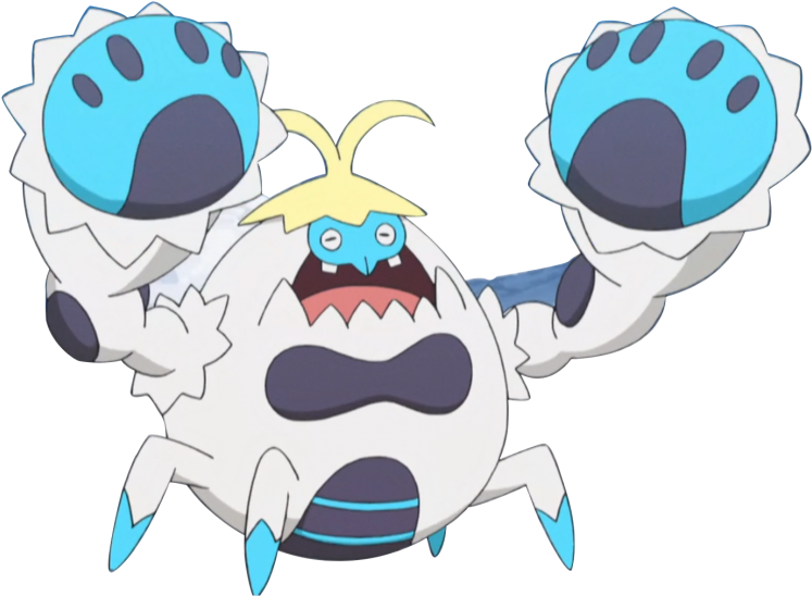 Free Download Crabominable Pokemon Png Image Transparent (900x884), Png Download
