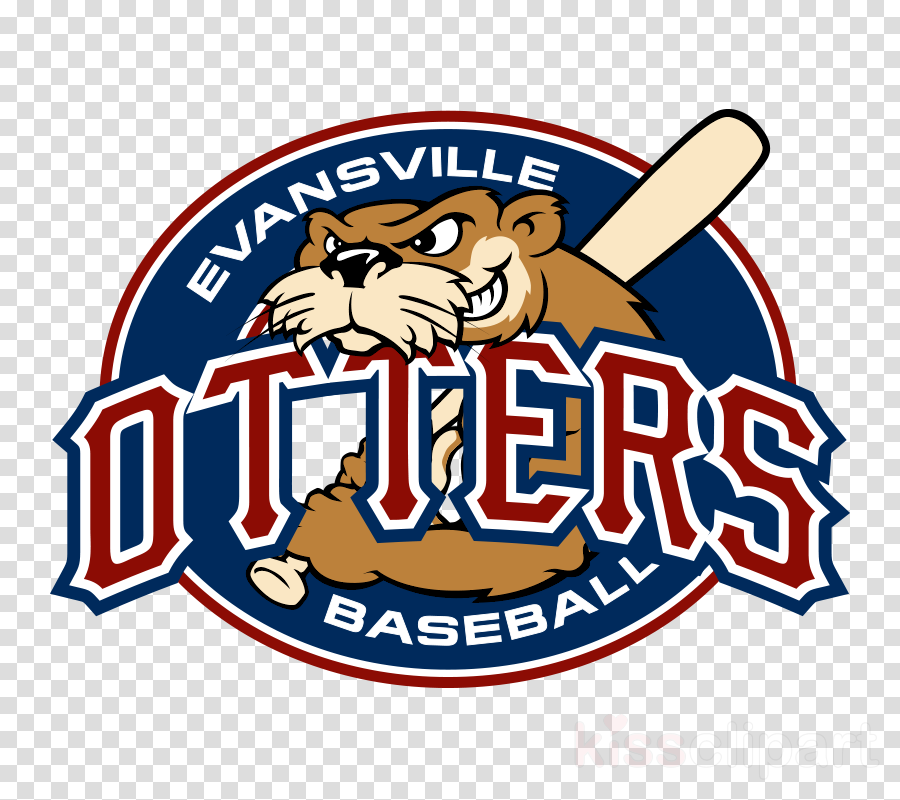 Evansville Otters Logo Png Clipart Bosse Field Evansville (900x800), Png Download