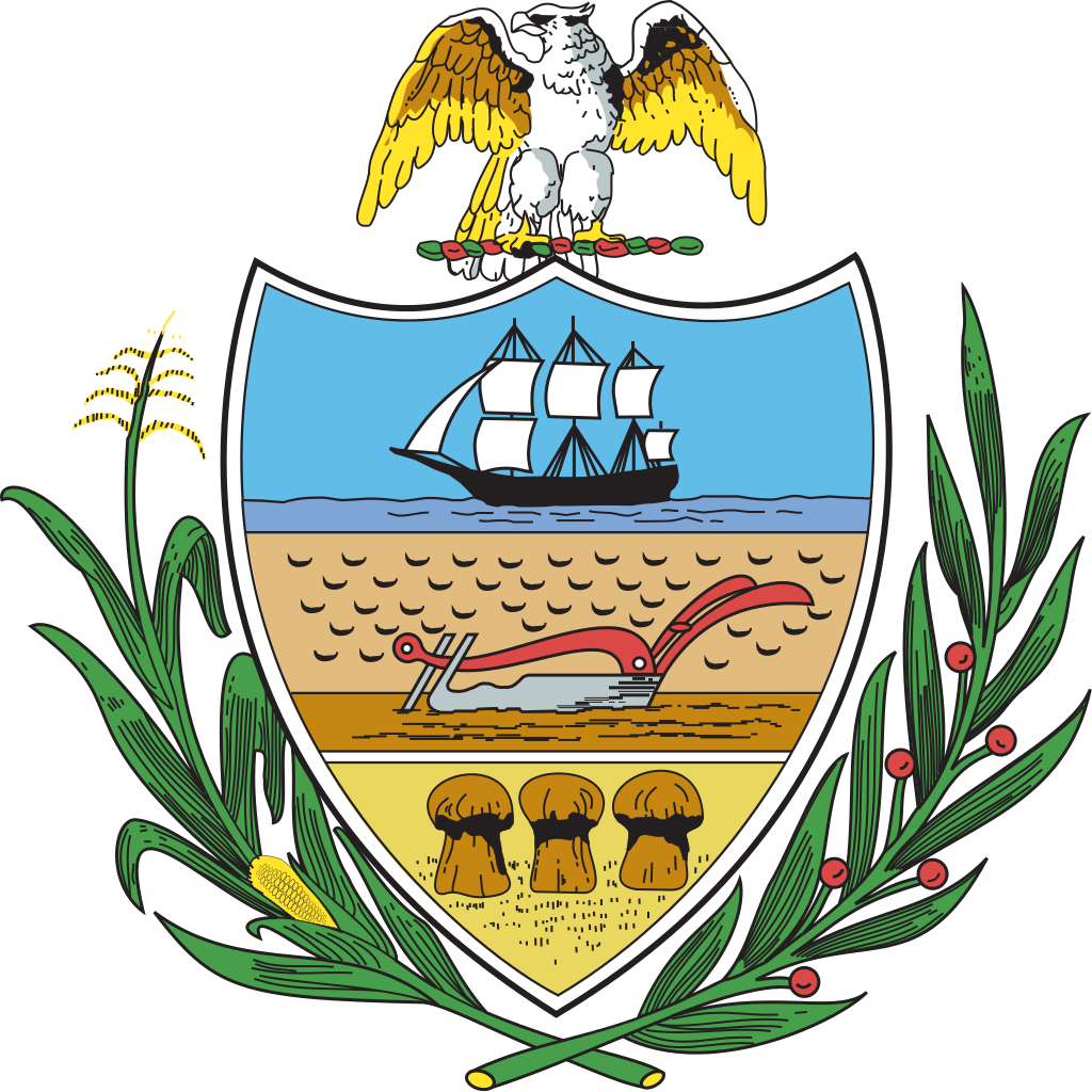 Click To Enlarge Allegheny County Seal (1024x1024), Png Download