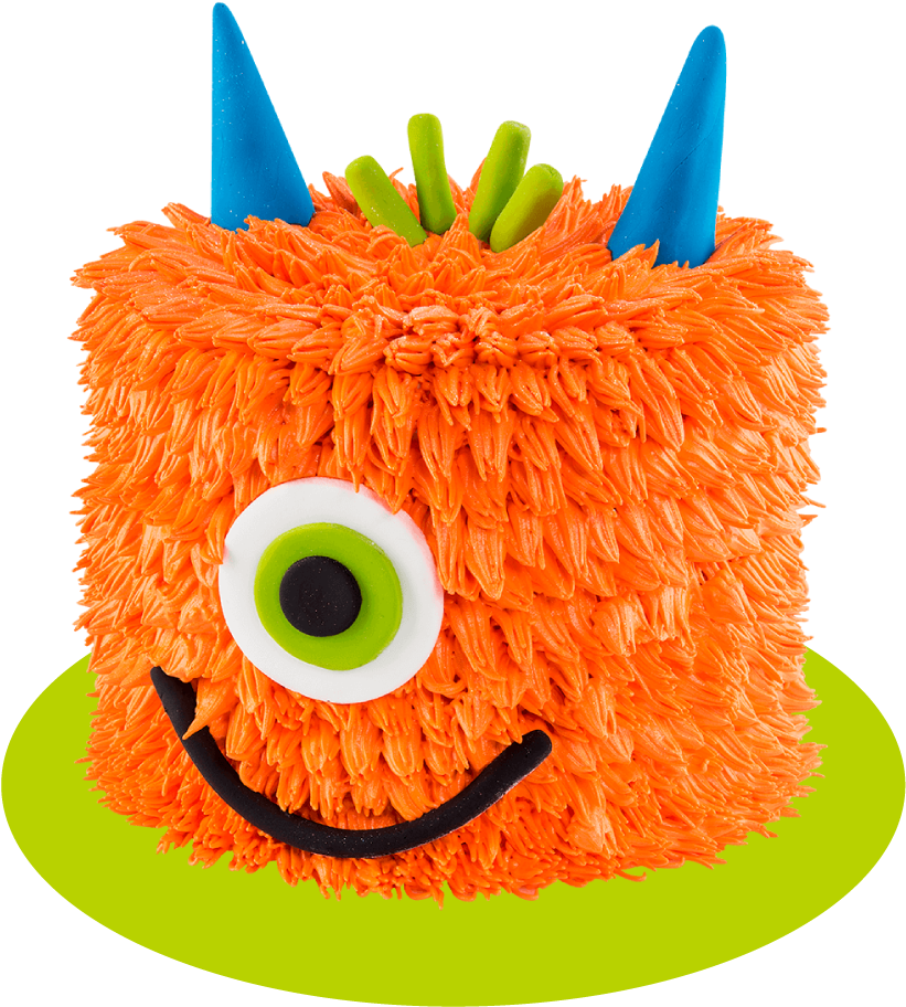 Torta-monster3 (865x953), Png Download