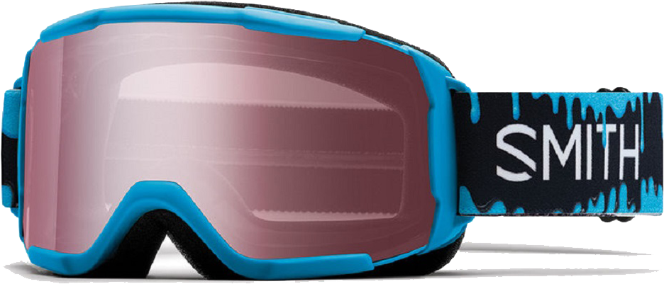 Winter Goggles Kids Smith Daredevil, Over The Glasses, (1000x426), Png Download