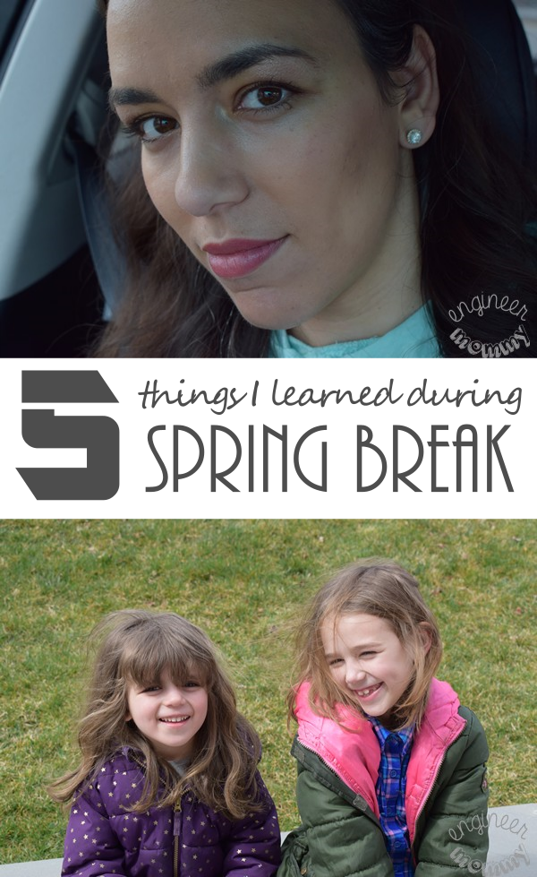 5 Things I Learned During Spring Break (600x979), Png Download