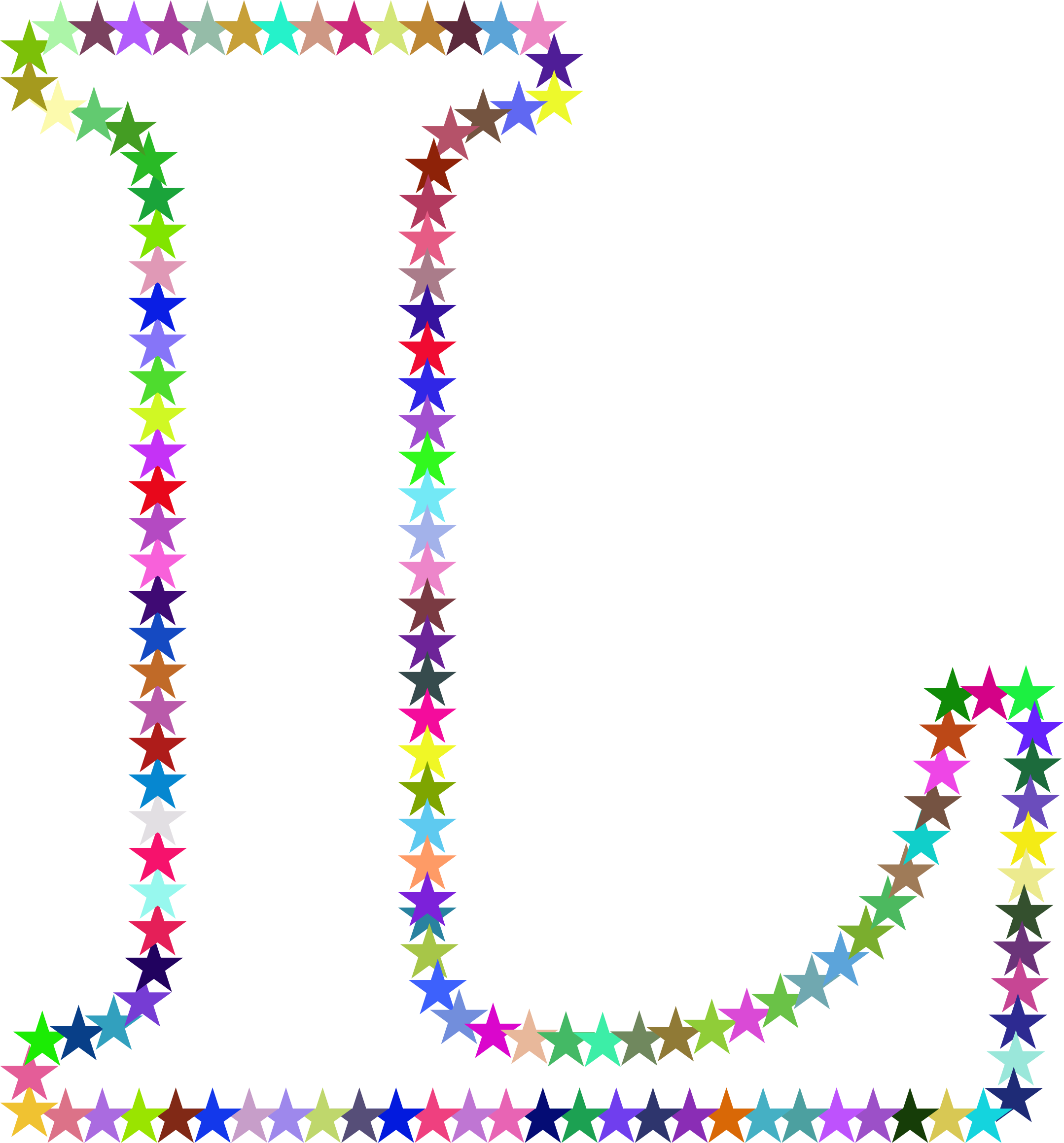 This Free Icons Png Design Of L Stars (2158x2320), Png Download