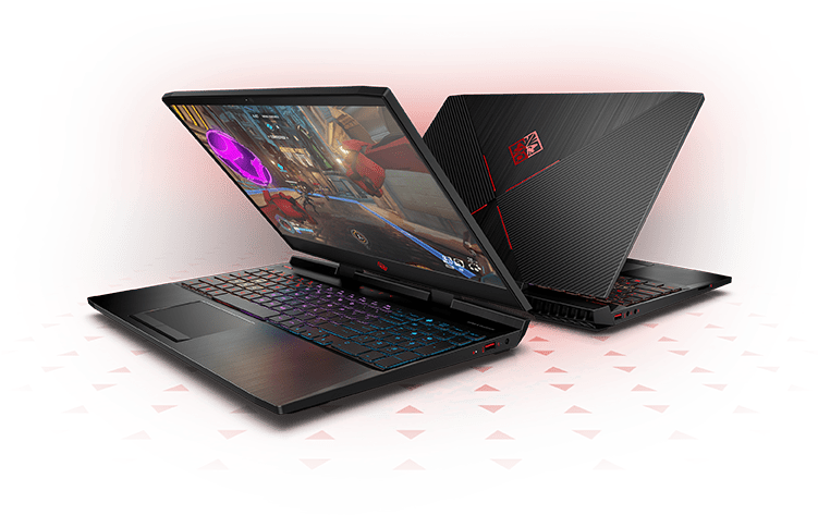 Omen Laptop Front And Back Images (750x480), Png Download