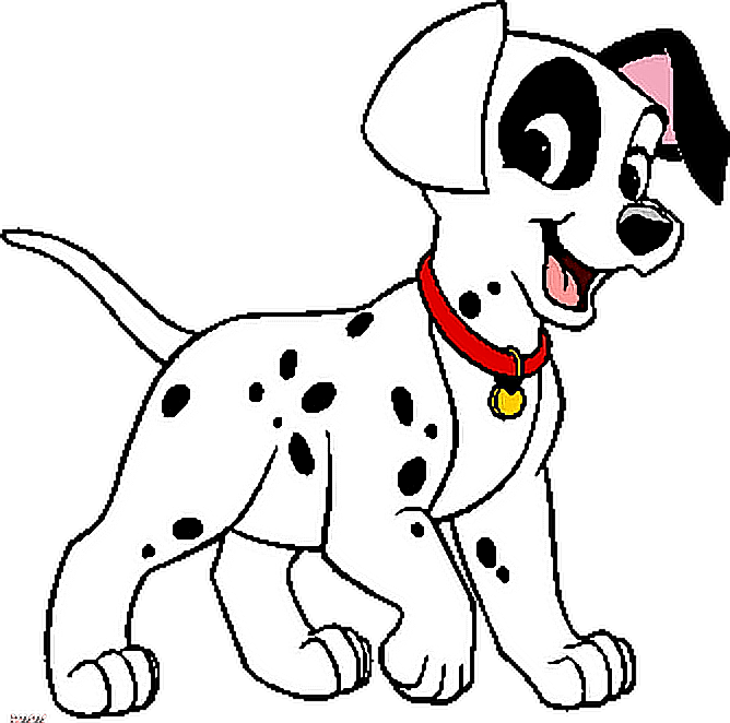 101 Dalmatians Png (668x662), Png Download