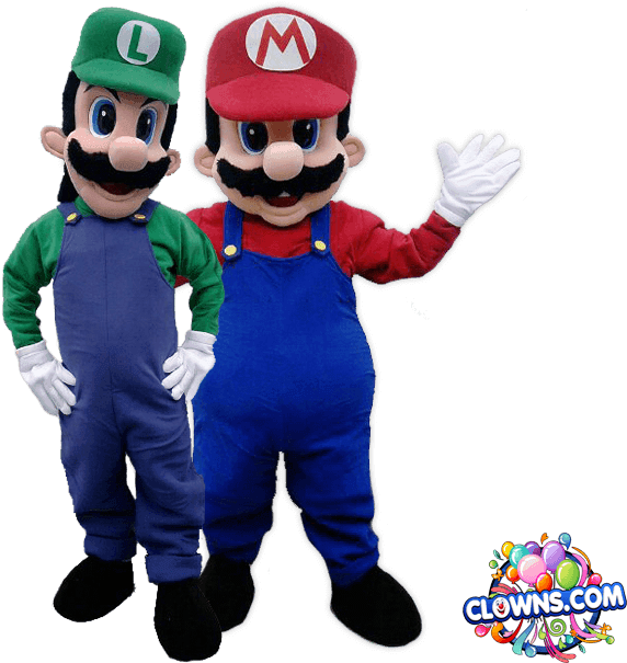 Mario Brothers Character Rental, Ny (727x646), Png Download