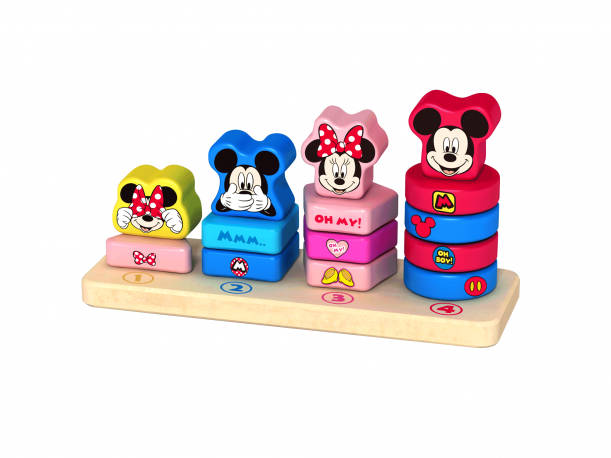 Mickey Mouse Tælle-tårn (610x610), Png Download