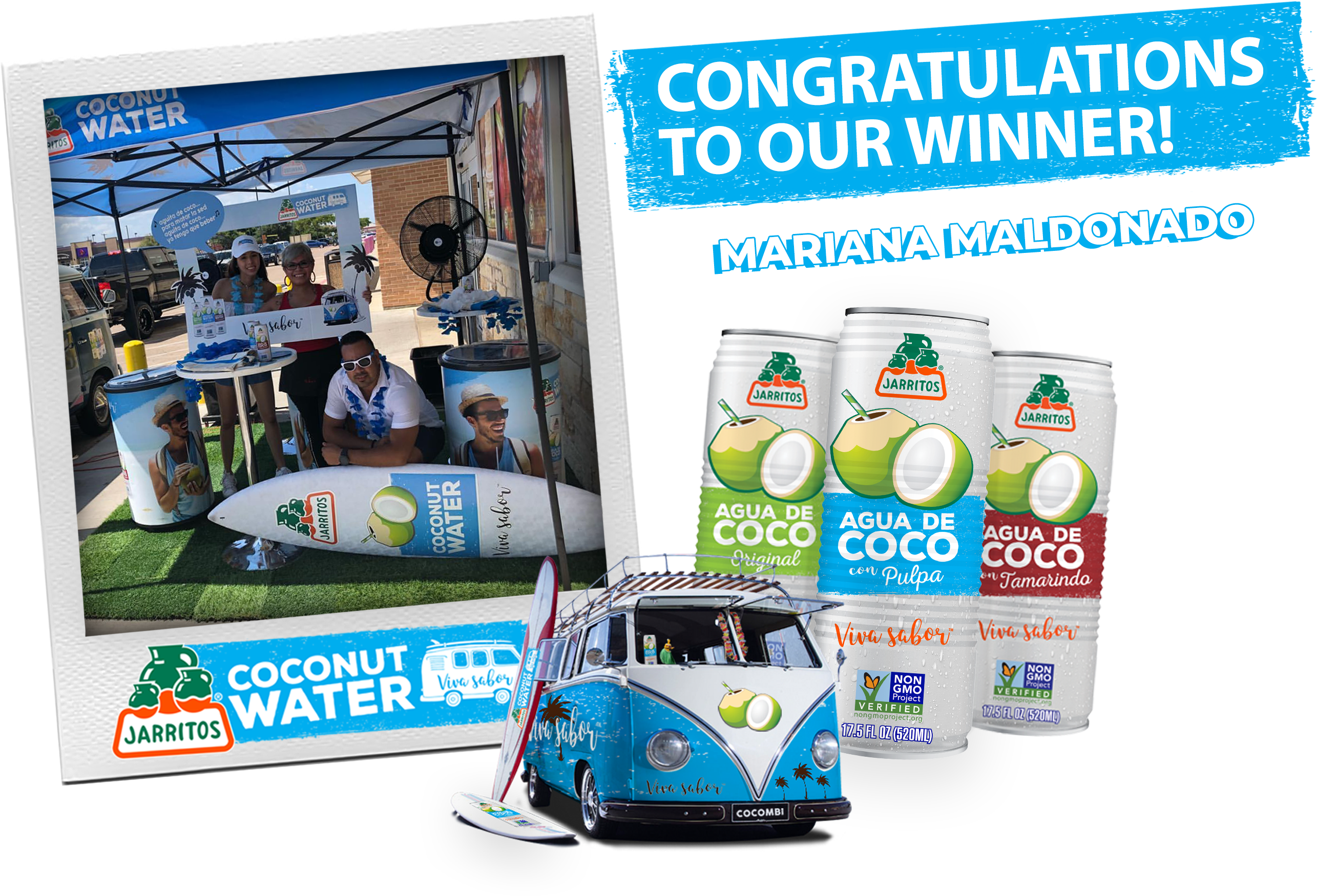 Jarritos Coconut Water Cruise Sweepstakes (3872x2592), Png Download