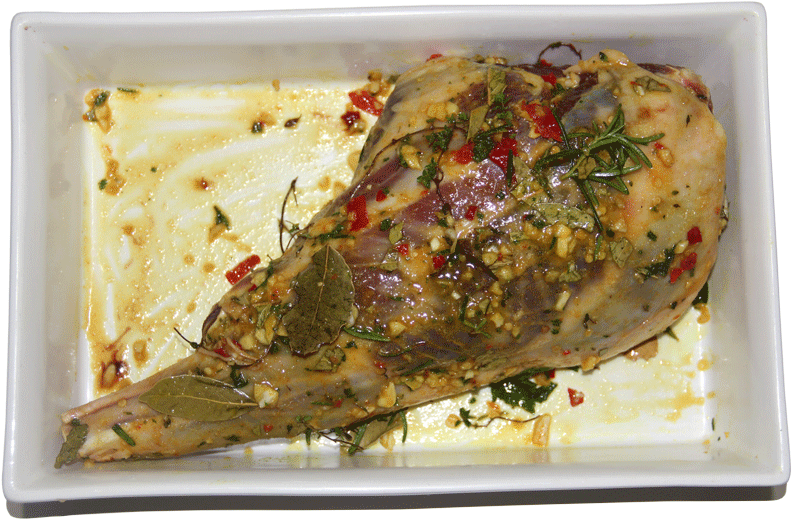 Receita De Pernil De Cordeiro Ao Molho De Tamarindo (880x587), Png Download